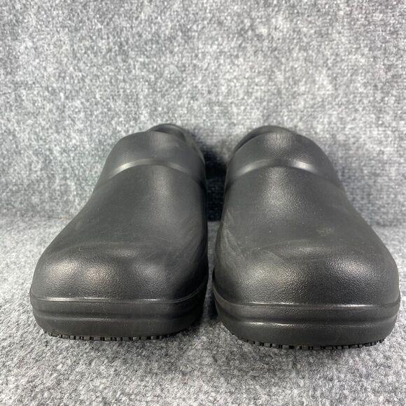 Crocs Clogs Shoes Womens 11 Black Neria Pro Work Slip Resistant Career Comfort - Picture 3 of 12